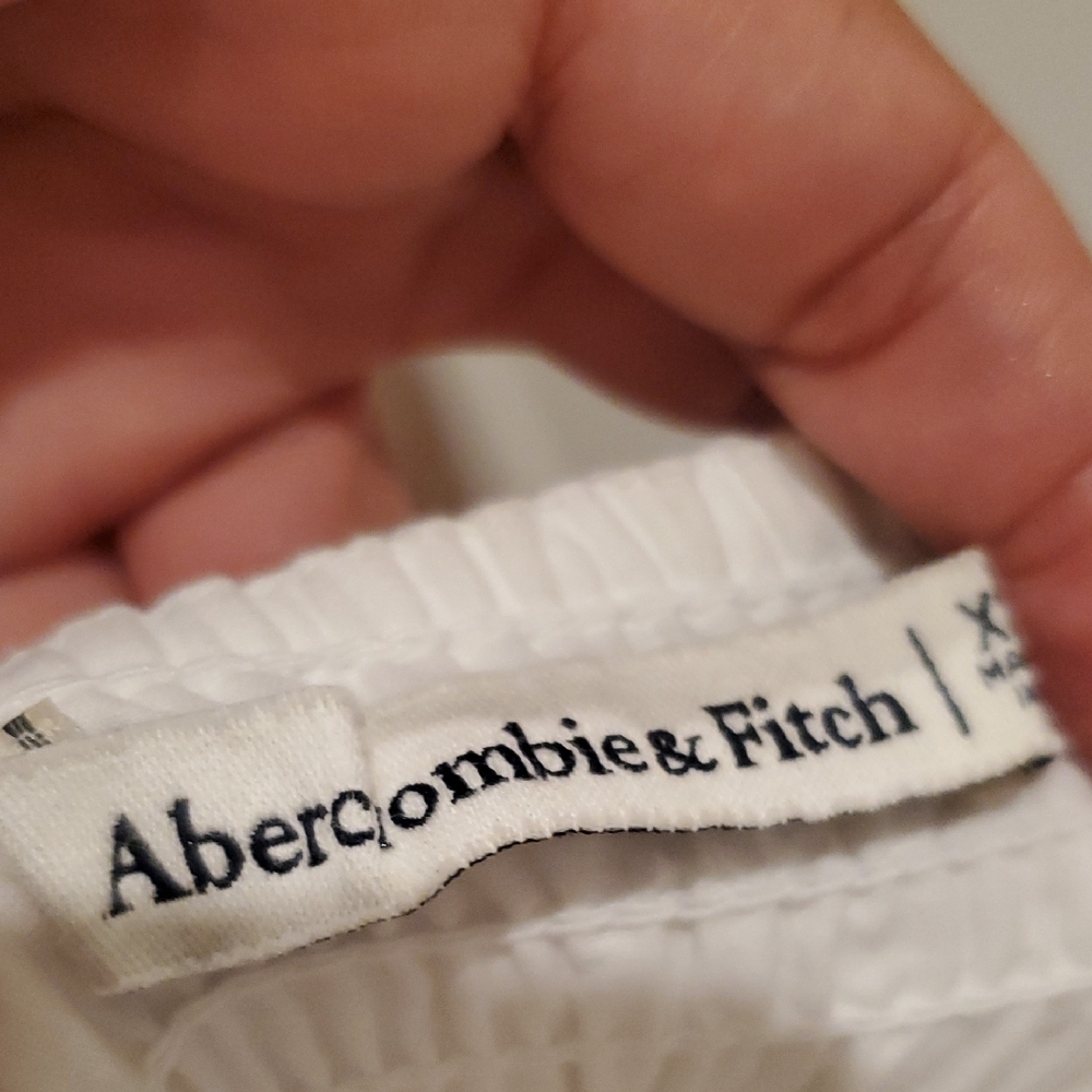 Abercrombie & Fitch White Maxi Dress - Picture 6 of 7